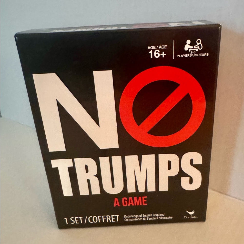 No Trumps Game - Black and Red